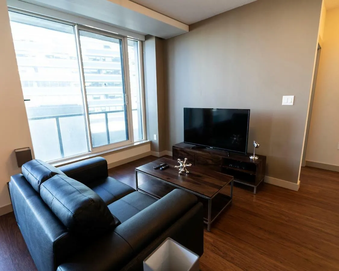 Appartement Mayfair Luxe Suites Premium By Corporate Stays Edmonton Canada